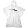 Kids emergency hooded plastic poncho Thumbnail