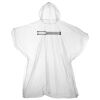 Kids emergency hooded plastic poncho Thumbnail