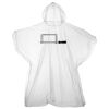 Kids emergency hooded plastic poncho Thumbnail