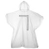 Kids emergency hooded plastic poncho Thumbnail
