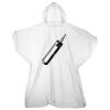 Kids emergency hooded plastic poncho Thumbnail