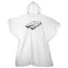 Kids emergency hooded plastic poncho Thumbnail