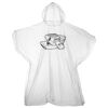 Kids emergency hooded plastic poncho Thumbnail