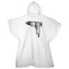 Kids emergency hooded plastic poncho Thumbnail