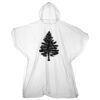 Kids emergency hooded plastic poncho Thumbnail