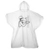 Kids emergency hooded plastic poncho Thumbnail