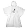 Kids emergency hooded plastic poncho Thumbnail