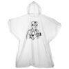 Kids emergency hooded plastic poncho Thumbnail