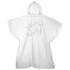 Kids emergency hooded plastic poncho Thumbnail