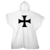 Kids emergency hooded plastic poncho Thumbnail