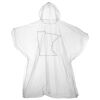 Kids emergency hooded plastic poncho Thumbnail