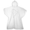 Kids emergency hooded plastic poncho Thumbnail
