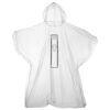 Kids emergency hooded plastic poncho Thumbnail