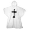 Kids emergency hooded plastic poncho Thumbnail