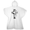 Kids emergency hooded plastic poncho Thumbnail