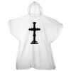 Kids emergency hooded plastic poncho Thumbnail