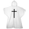Kids emergency hooded plastic poncho Thumbnail