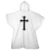 Kids emergency hooded plastic poncho Thumbnail