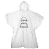 Kids emergency hooded plastic poncho Thumbnail