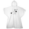 Kids emergency hooded plastic poncho Thumbnail