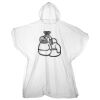 Kids emergency hooded plastic poncho Thumbnail