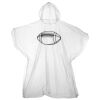 Kids emergency hooded plastic poncho Thumbnail