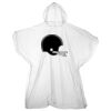 Kids emergency hooded plastic poncho Thumbnail