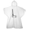 Kids emergency hooded plastic poncho Thumbnail