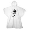 Kids emergency hooded plastic poncho Thumbnail
