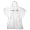 Kids emergency hooded plastic poncho Thumbnail