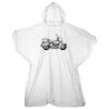 Kids emergency hooded plastic poncho Thumbnail