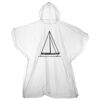 Kids emergency hooded plastic poncho Thumbnail