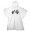 Kids emergency hooded plastic poncho Thumbnail