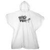 Kids emergency hooded plastic poncho Thumbnail