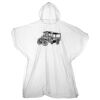 Kids emergency hooded plastic poncho Thumbnail