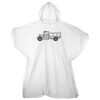 Kids emergency hooded plastic poncho Thumbnail