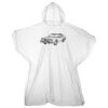 Kids emergency hooded plastic poncho Thumbnail