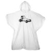 Kids emergency hooded plastic poncho Thumbnail