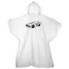 Kids emergency hooded plastic poncho Thumbnail