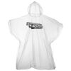 Kids emergency hooded plastic poncho Thumbnail