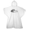 Kids emergency hooded plastic poncho Thumbnail