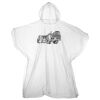 Kids emergency hooded plastic poncho Thumbnail