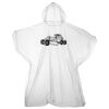 Kids emergency hooded plastic poncho Thumbnail