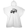 Kids emergency hooded plastic poncho Thumbnail