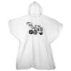 Kids emergency hooded plastic poncho Thumbnail