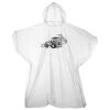 Kids emergency hooded plastic poncho Thumbnail