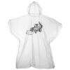 Kids emergency hooded plastic poncho Thumbnail