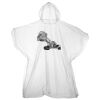 Kids emergency hooded plastic poncho Thumbnail