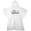 Kids emergency hooded plastic poncho Thumbnail