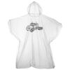 Kids emergency hooded plastic poncho Thumbnail